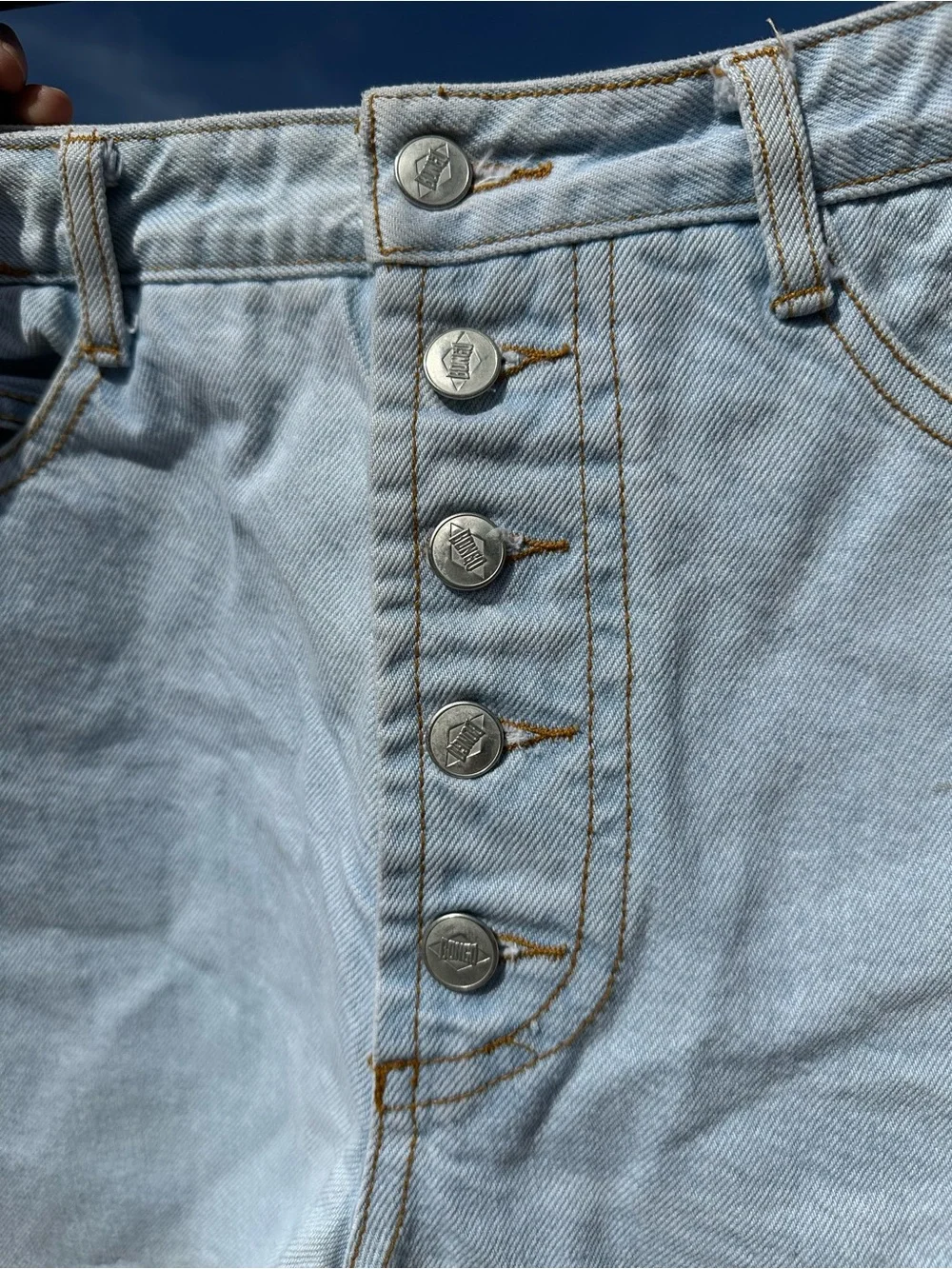 Vintage Lightwash Bongo Shorts